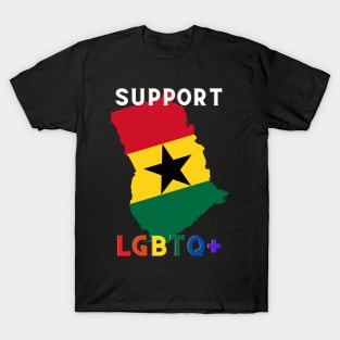 Support LGTBQ+ GHANA T-Shirt